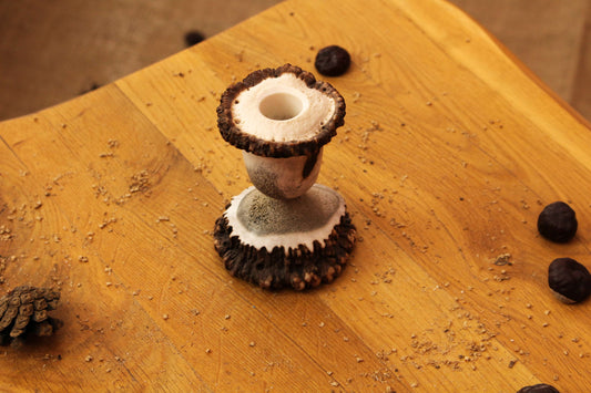 Unique Handmade Deer Antler Candlestick Holder