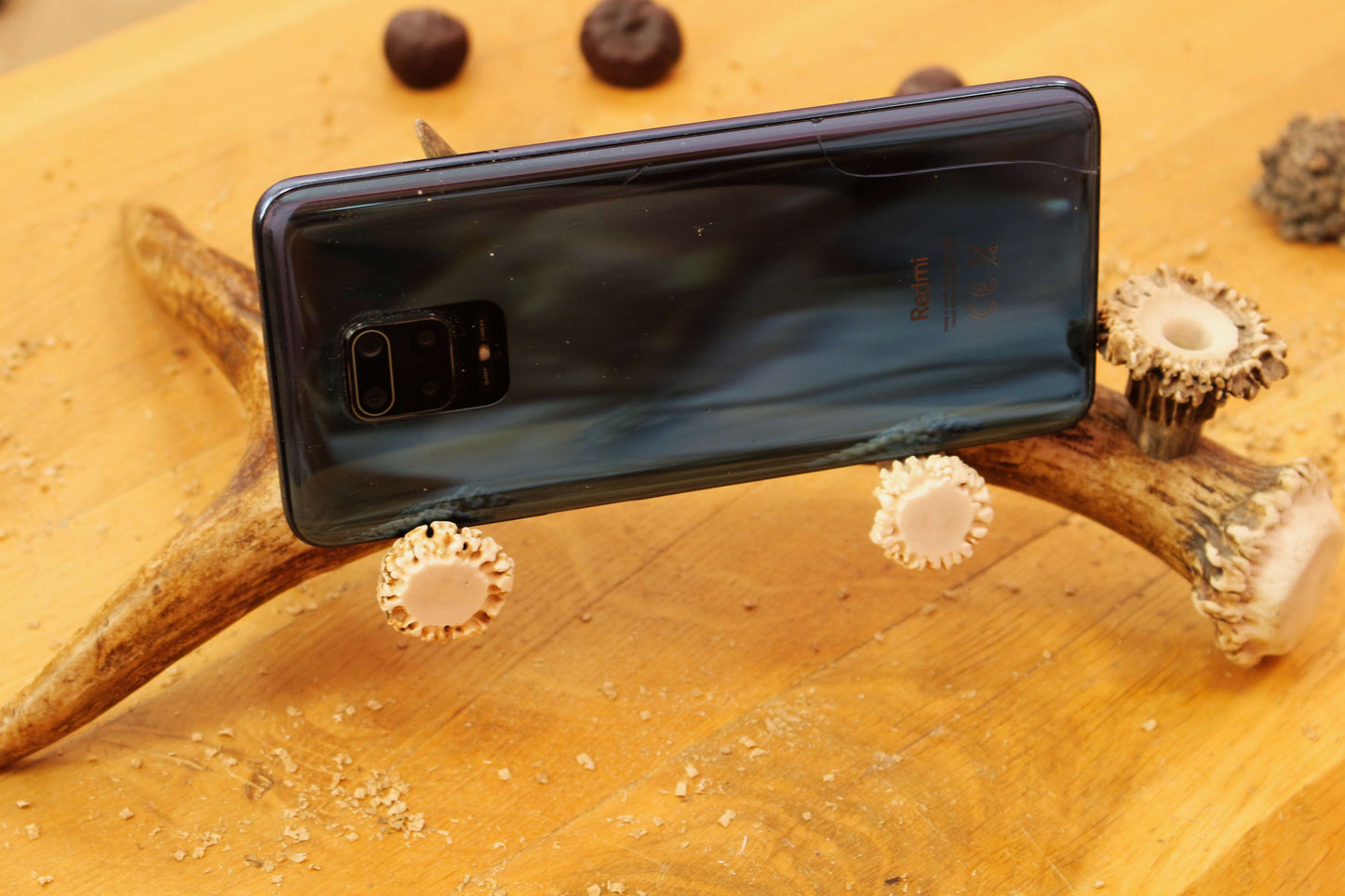 Handmade Moose Antler Phone stand