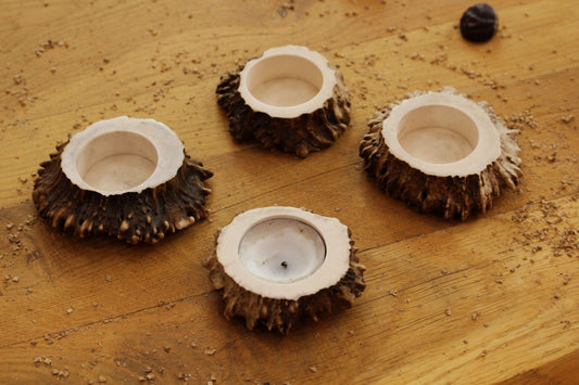 Simplistic Deer Antler Candle Holders | Smaller models