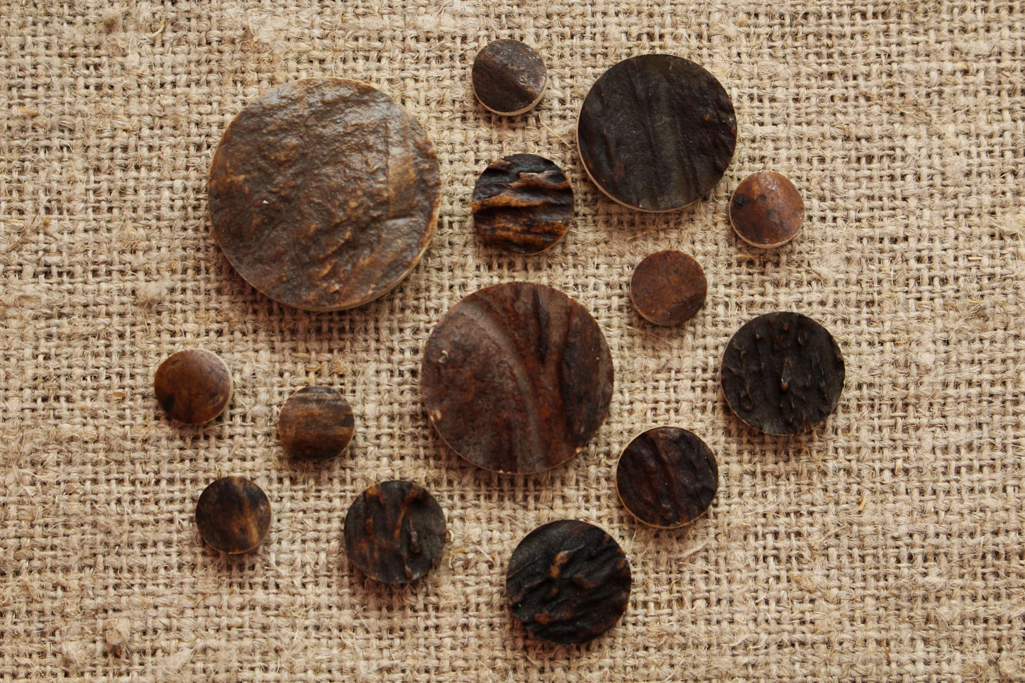 Deer Antler Sewing Buttons | Sewing Button Blanks