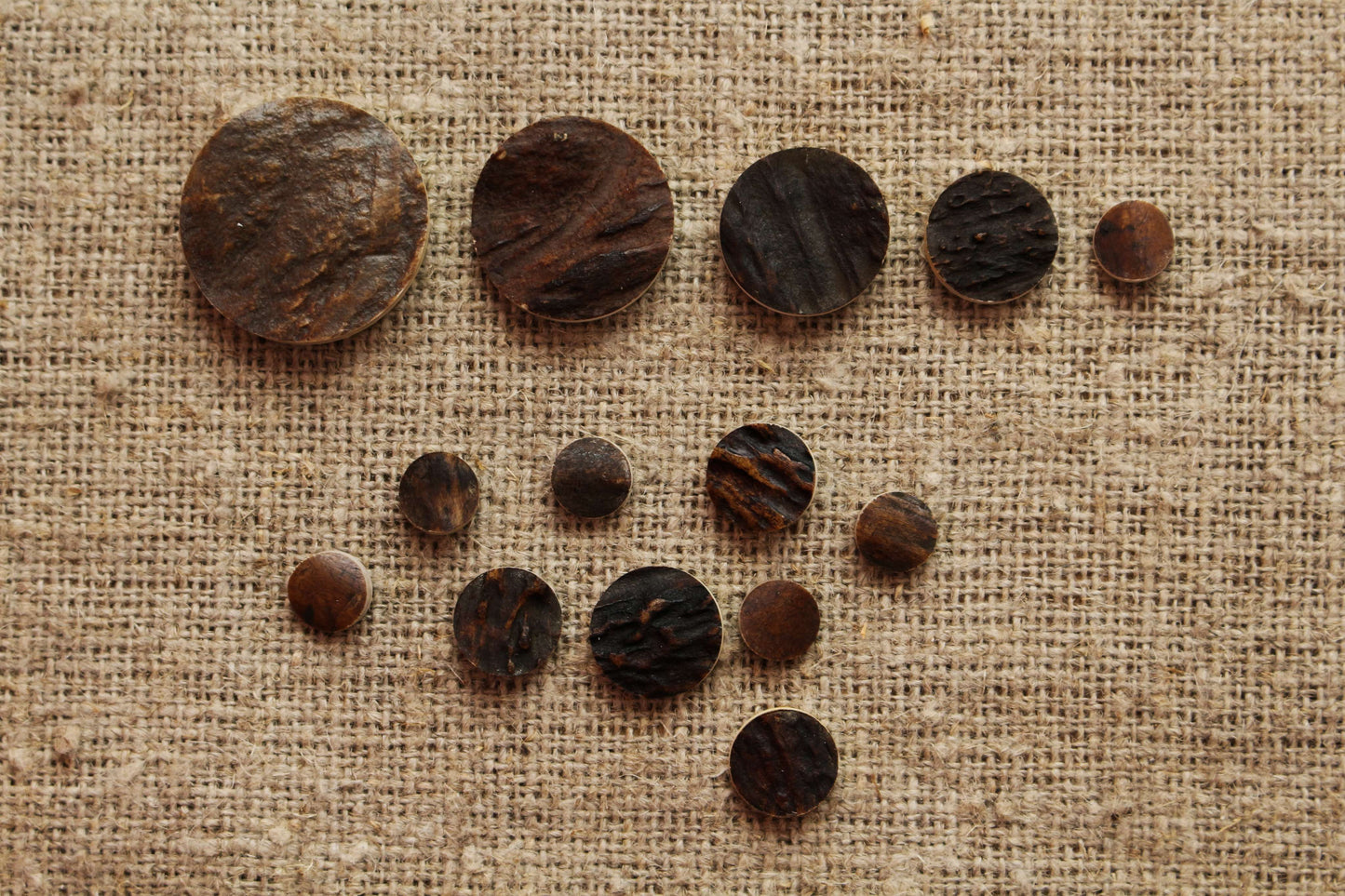 Deer Antler Sewing Buttons | Sewing Button Blanks