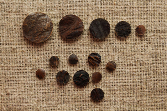 Deer Antler Sewing Buttons | Sewing Button Blanks