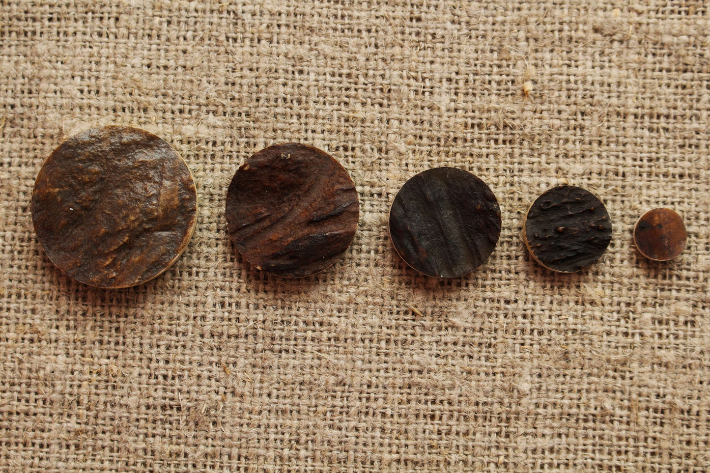 Deer Antler Sewing Buttons | Sewing Button Blanks