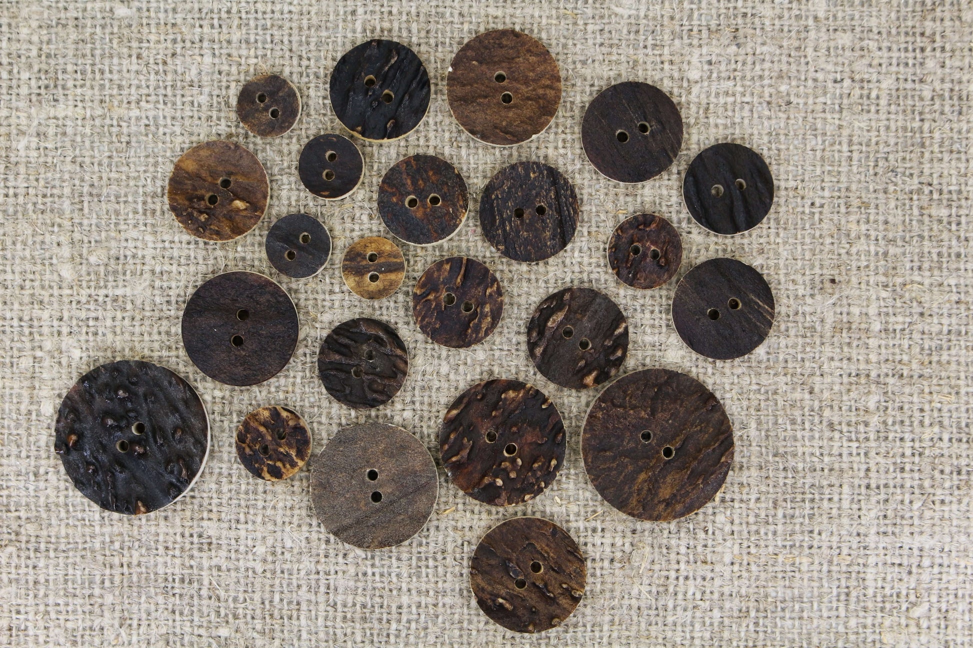 Deer Antler sewing buttons simple model