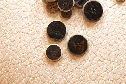 Deer Antler buttons, versatile for DIY projects