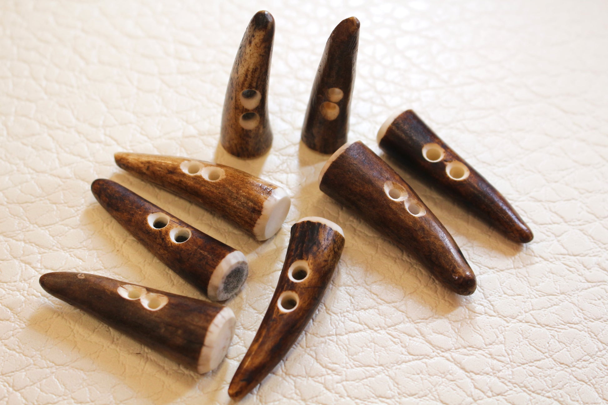 Big deer antler tips