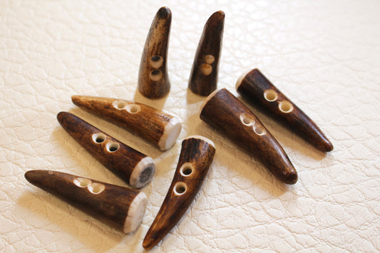 Big deer antler tips